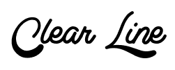 Clear Line font